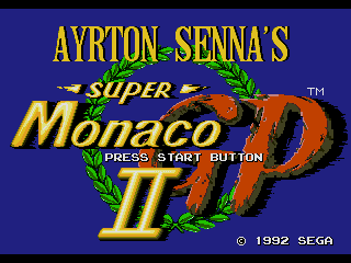 Ayrton Senna's Super Monaco Grand Prix 2